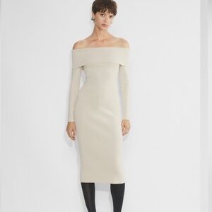 Babaton Aritzia Knit Sculpt Section Dress